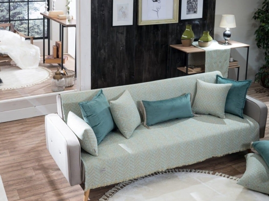 Ριχτάρι Niagara 13 Mint Teoran Διθέσιο Ακρυλικό,Βαμβάκι, Polyester