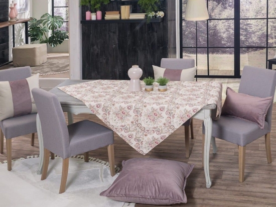 Καρέ Cardona Multi Teoran 90X90cm Βαμβάκι-Πολυέστερ