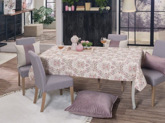 Τραπεζομάντηλο Cardona Multi Teoran 140X180 Βαμβάκι-Πολυέστερ