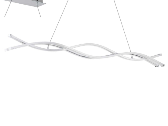 Φωτιστικό Οροφής Led Lasana 2 96102 White Eglo Αλουμίνιο,Πολυπροπυλένιο