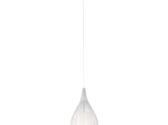 Φωτιστικό Οροφής Razoni 92251 White Eglo Μέταλλο,Γυαλί