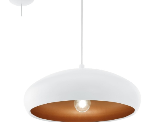 Φωτιστικό Οροφής Mogano 1 94606 White Eglo Μέταλλο