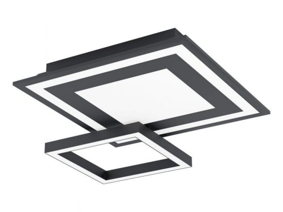 Φωτιστικό Οροφής-Πλαφονιέρα Led 99312 Ble-Rgb/Cct Savatarila-C 2700-6500K Eglo Μέταλλο,Πλαστικό
