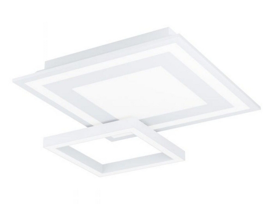 Φωτιστικό Οροφής-Πλαφονιέρα Led 99311 Ble-Rgb/Cct White Savatarila-C 2700-6500K Eglo Μέταλλο,Πλαστικό