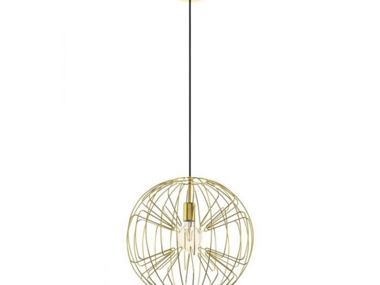 Φωτιστικό Οροφής Okinzuri 98689 Brass Eglo Μέταλλο