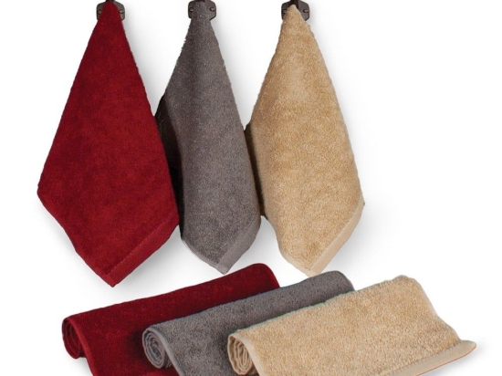Ποτηρόπανα Primus No 2 Red-Beige Sb Home 30x50cm 100% Βαμβάκι