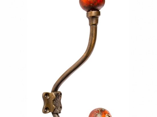 Γάντζος Διπλός NAHK123 17.5cm Red Μέταλλο