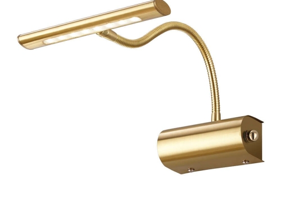Φωτιστικό Τοίχου - Απλίκα Curtis 279770108 4W 380lm 3000K Brass-Gold Trio Lighting Μέταλλο