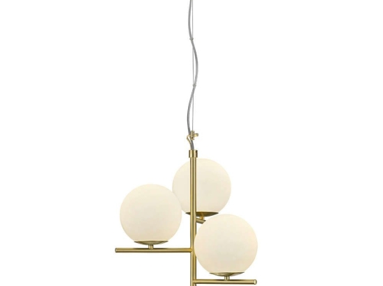 Φωτιστικό Οροφής Pure 302000308 Gold Trio Lighting Μέταλλο