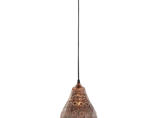 Φωτιστικό Οροφής Jasmin 303700162 Copper Trio Lighting Μέταλλο