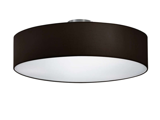 Φωτιστικό Οροφής - Πλαφονιέρα Hotel 603900302 Black Trio Lighting Ύφασμα