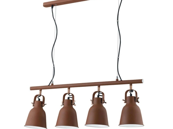 Φωτιστικό Οροφής - Ράγα I-Legend-S4 BRO Copper Luce Ambiente Design Μέταλλο