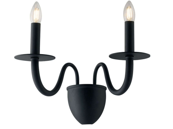 Φωτιστικό Τοίχου - Απλίκα I-Armstrong/AP2 NER Black Luce Ambiente Design Μέταλλο