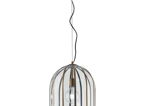 Φωτιστικό Οροφής I-Chester-L 8031414863129 Gold-Copper Luce Ambiente Design Μέταλλο,Γυαλί
