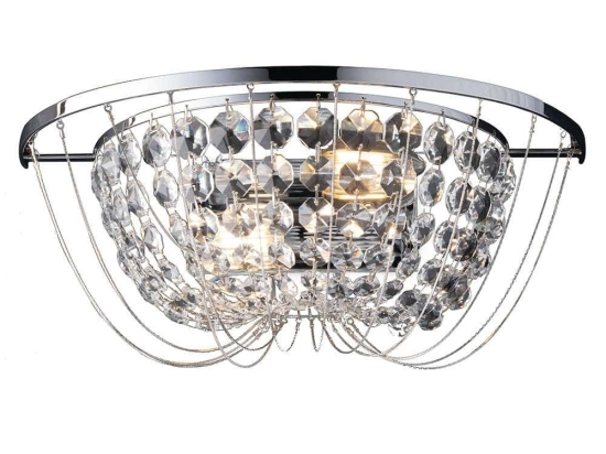 Φωτιστικό Οροφής - Πλαφονιέρα I-Vienna-PL45 CR 8031414869374 Chrome Luce Ambiente Design Κρύσταλλο,Μέταλλο