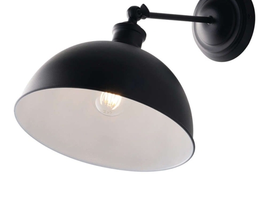 Φωτιστικό Τοίχου - Απλίκα I-Charleston-AP 8031414872237 Black Luce Ambiente Design Μέταλλο