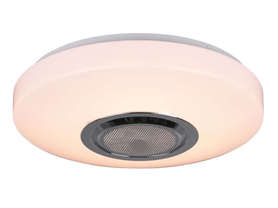 Φωτιστικό Οροφής -Ηχείο Maia R69021101 Led 10W - 1100Lmn - 3000K White RL Lighting Πλαστικό