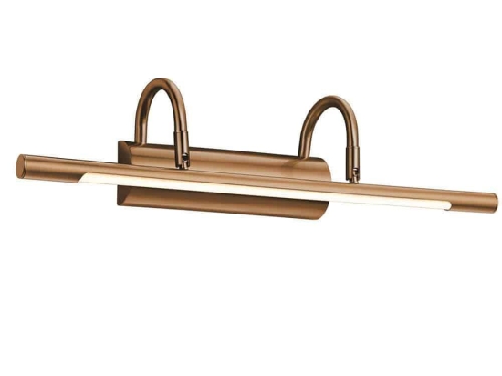 Φωτιστικό Τοίχου Cuadro 225210104 Antique Gold Trio Lighting Μέταλλο