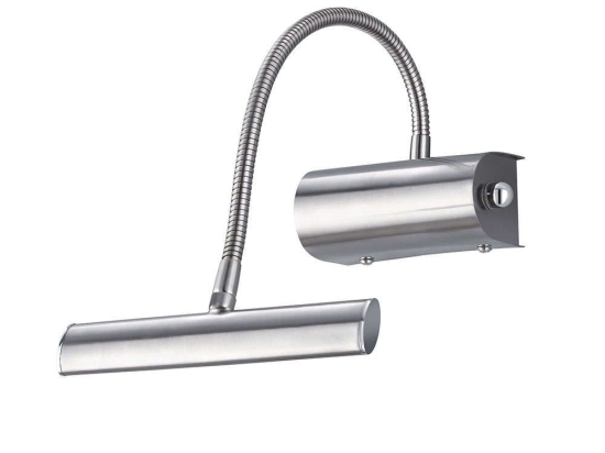 Φωτιστικό Τοίχου - Απλίκα Curtis 279770107 4W 380lm 3000K Nickel Trio Lighting Μέταλλο