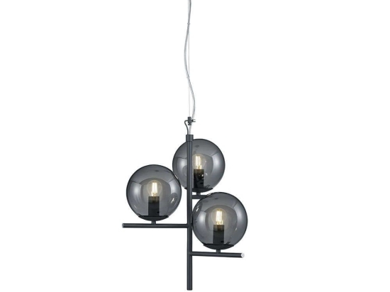 Φωτιστικό Οροφής Pure 302000342 Anthracite Trio Lighting Μέταλλο