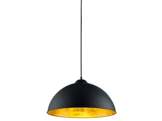 Φωτιστικό Οροφής Romino II 308000132 Black Trio Lighting Μέταλλο