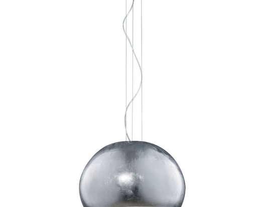 Φωτιστικό Οροφής Ontario 315200189 Silver Trio Lighting Γυαλί
