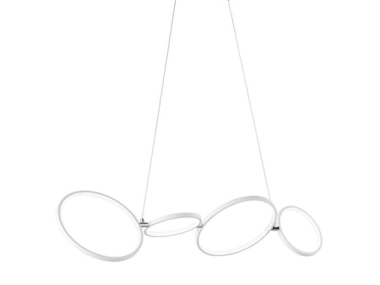 Φωτιστικό Οροφής Rondo 322610431 White Trio Lighting Μέταλλο