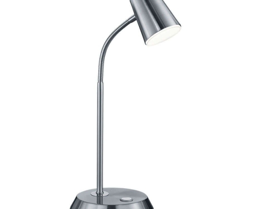 Φωτιστικό Γραφείου Led Narcos 470Lm 23x38cm 573190107 Nickel Trio Lighting