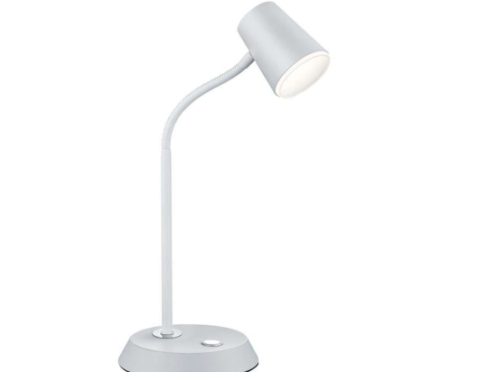 Φωτιστικό Γραφείου Led Narcos 470Lm 23x38cm White Mat-White 573190131 Trio Lighting