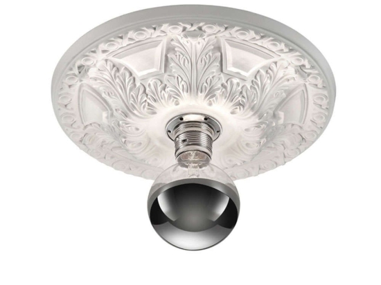 Φωτιστικό Οροφής - Πλαφονιέρα Lilly 603300101 D30 White Trio Lighting Γύψος