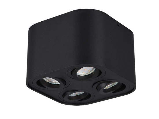 Φωτιστικό Οροφής - Σποτ Cookie 612900432 Black Trio Lighting Μέταλλο