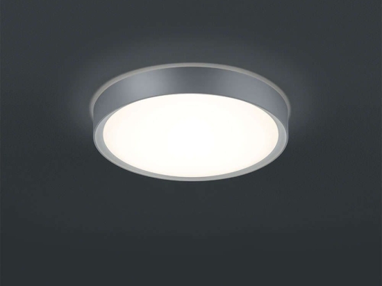 Φωτιστικό Οροφής-Πλαφονιέρα Led Clarimo 1600Lm 9x33cm Titan-White 659011887 Trio Lighting Πλαστικό