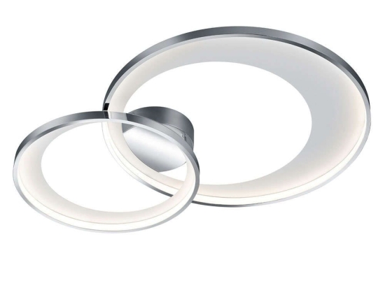 Φωτιστικό Οροφής - Πλαφονιέρα Led Granada 673890206 85x65 Chrome Trio Lighting Μέταλλο