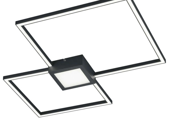 Φωτιστικό Οροφής - Πλαφονιέρα Led Hydra 676210342 Anthracite Trio Lighting Μέταλλο