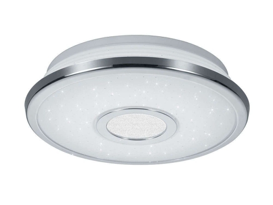 Πάνελ Led Osaka 678711206 D21cm 12W 1050lm 3000K Chrome Trio Lighting Στρόγγυλο Acrylic