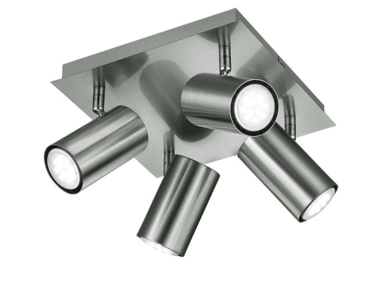 Φωτιστικό Οροφής - Σποτ Marley 802430407 Nickel Trio Lighting Μέταλλο