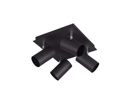 Φωτιστικό Οροφής-Σποτ Marley 24x15x24cm Black Mat 802430432 Trio Lighting Μέταλλο