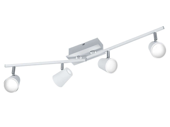 Φωτιστικό Οροφής - Σποτ Narcos 873110431 Nickel Trio Lighting Μέταλλο