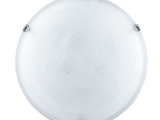 Φωτιστικό Οροφής - Πλαφονιέρα DUNA 32/04010 White Fan EuRope Γυαλί