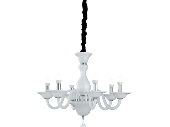 Φωτιστικό Οροφής I-Soffio/6 White Luce Ambiente Design Γυαλί