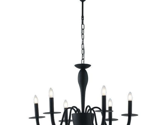 Φωτιστικό Οροφής I-Armstrong/6 NER Black Luce Ambiente Design Μέταλλο