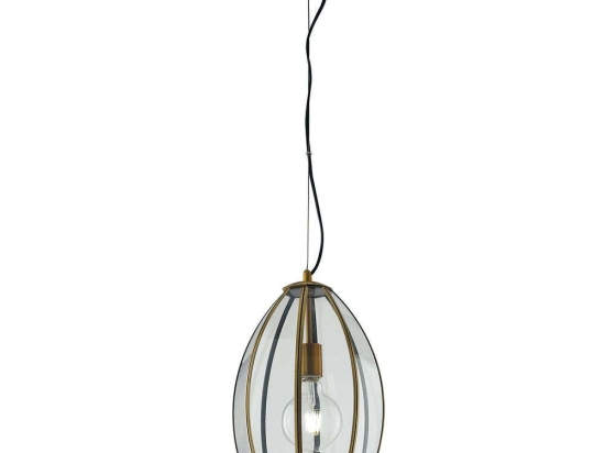 Φωτιστικό Οροφής I-Chester-M Brass Luce Ambiente Design Μέταλλο,Γυαλί