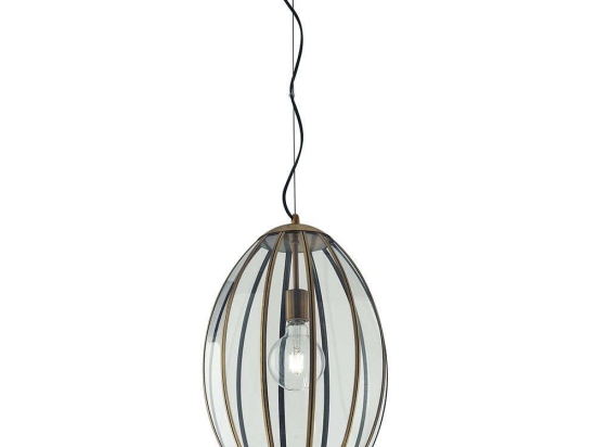 Φωτιστικό Οροφής I-Chester-XL Brass Luce Ambiente Design Μέταλλο,Γυαλί