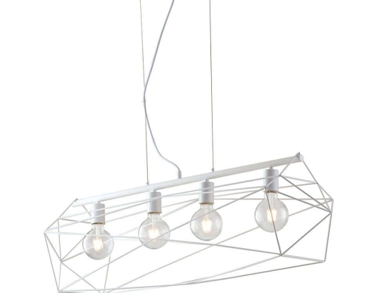 Φωτιστικό Οροφής - Ράγα I-Abraxas-S4 Bco White Luce Ambiente Design Μέταλλο