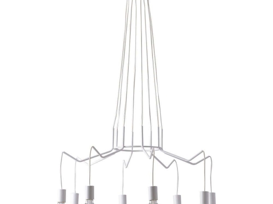 Φωτιστικό Οροφής I-Habitat-S8 Bco White Luce Ambiente Design Μέταλλο