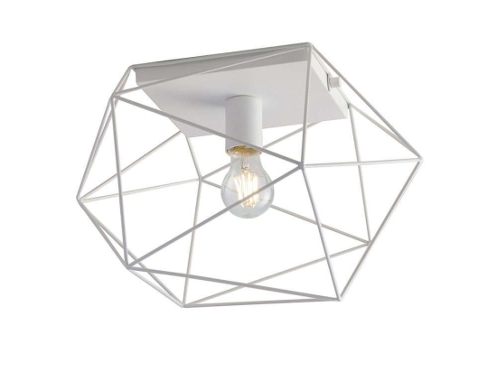 Φωτιστικό Οροφής - Πλαφονιέρα I-Abraxas-PL1 Bco White Luce Ambiente Design Μέταλλο