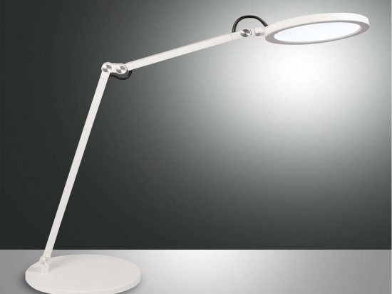 Φωτιστικό Γραφείου Led Regina 3551-30-102 White Fabas Luce