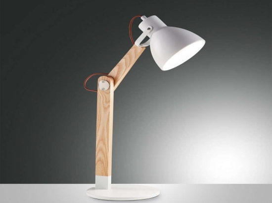 Φωτιστικό Γραφείου Sveva 3644-30-102 White Fabas Luce