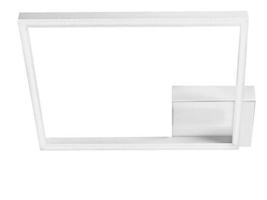 Φωτιστικό Οροφής - Πλαφονιέρα Led Bard 4000K 3394-62-102 White Fabas Luce Μέταλλο, Μεθακρυλικό