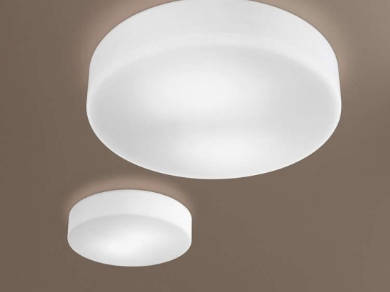Φωτιστικό Οροφής - Πλαφονιέρα Led Graff Led 3567-61-102 White Fabas Luce Μέταλλο,Γυαλί